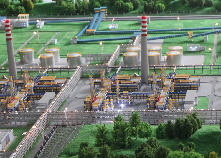 铜川石化区模型